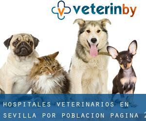 hospitales veterinarios en Sevilla por población - página 2